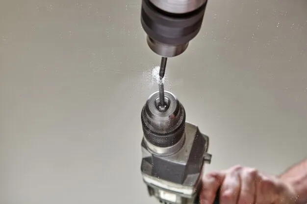 Сверление отверстий в толстом металле для технологического оборудования