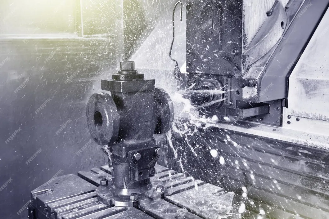 Фрезерование детали с ЧПУ из алюминия